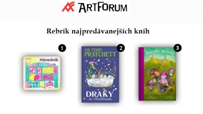 Najpredávanejšie knihy v Artforum